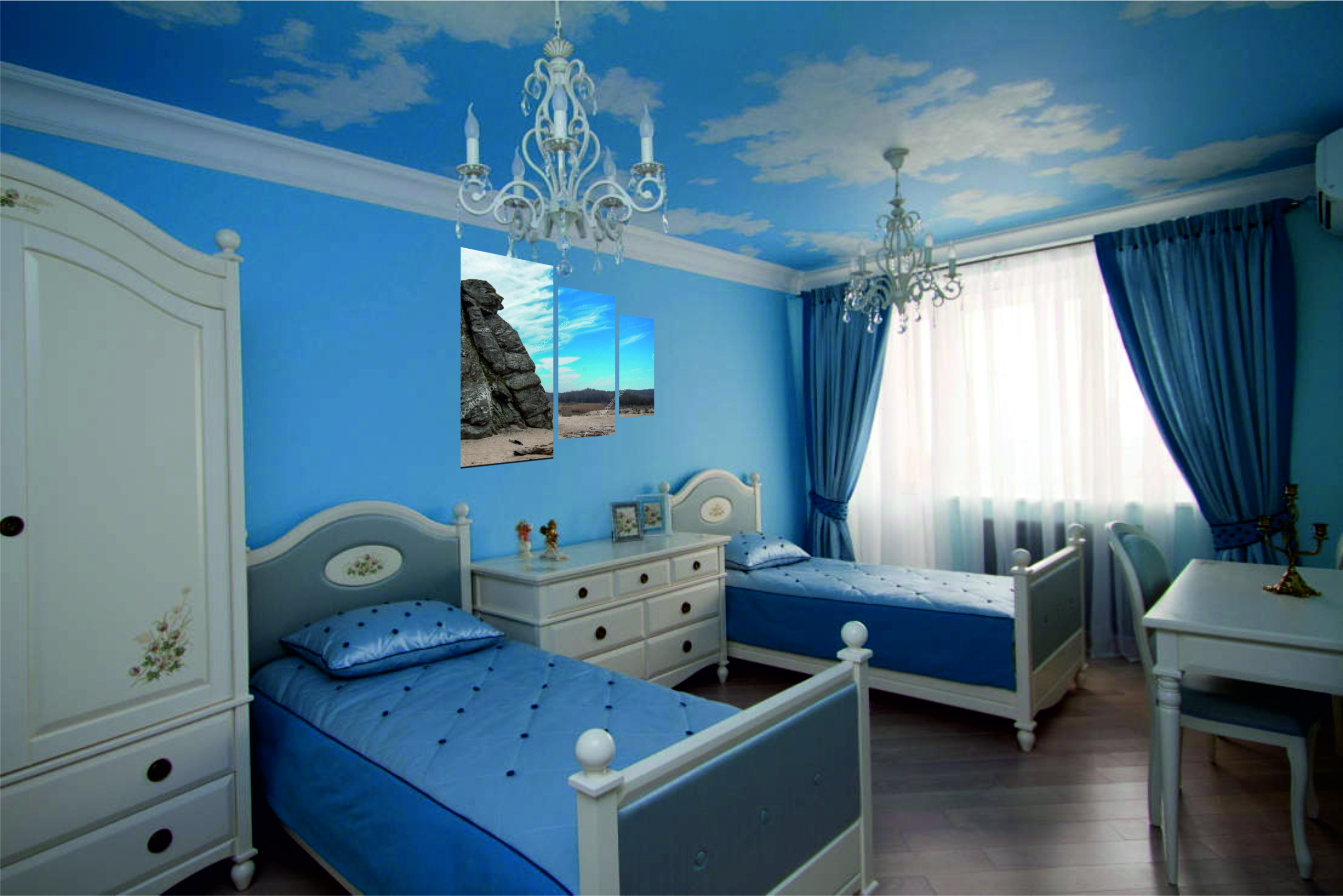 Красивые синие комнаты. Комната для девочки в голубых тонах. Детская в бело голубых тонах. Спальня в синих тонах. Детская комната в голубых тонах.